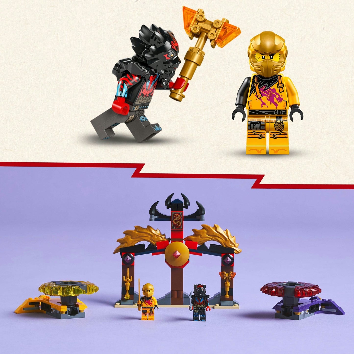LEGO ninjago 71826 spinjitzu drakenstrijdpakket
