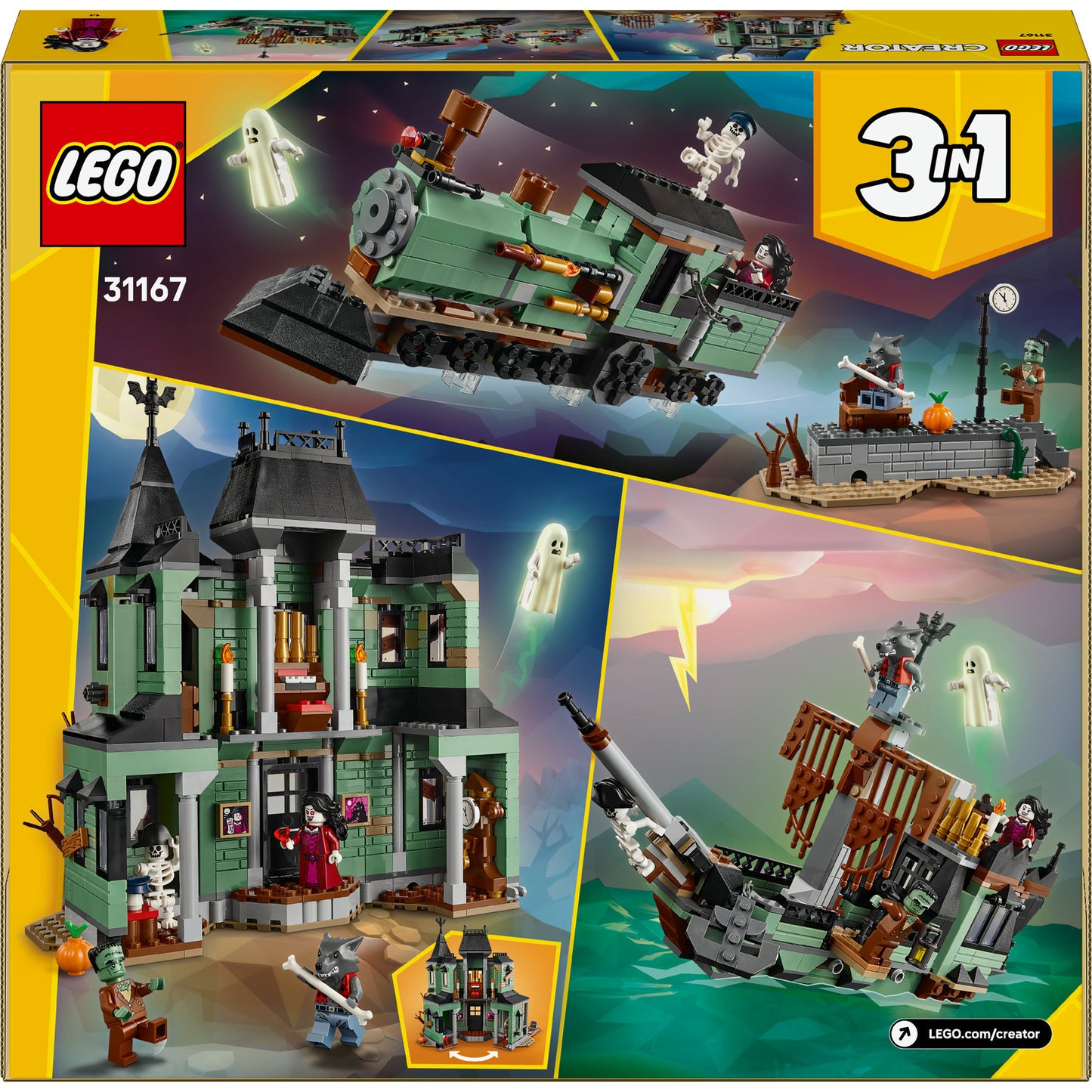 LEGO creator 31167 spookhuis