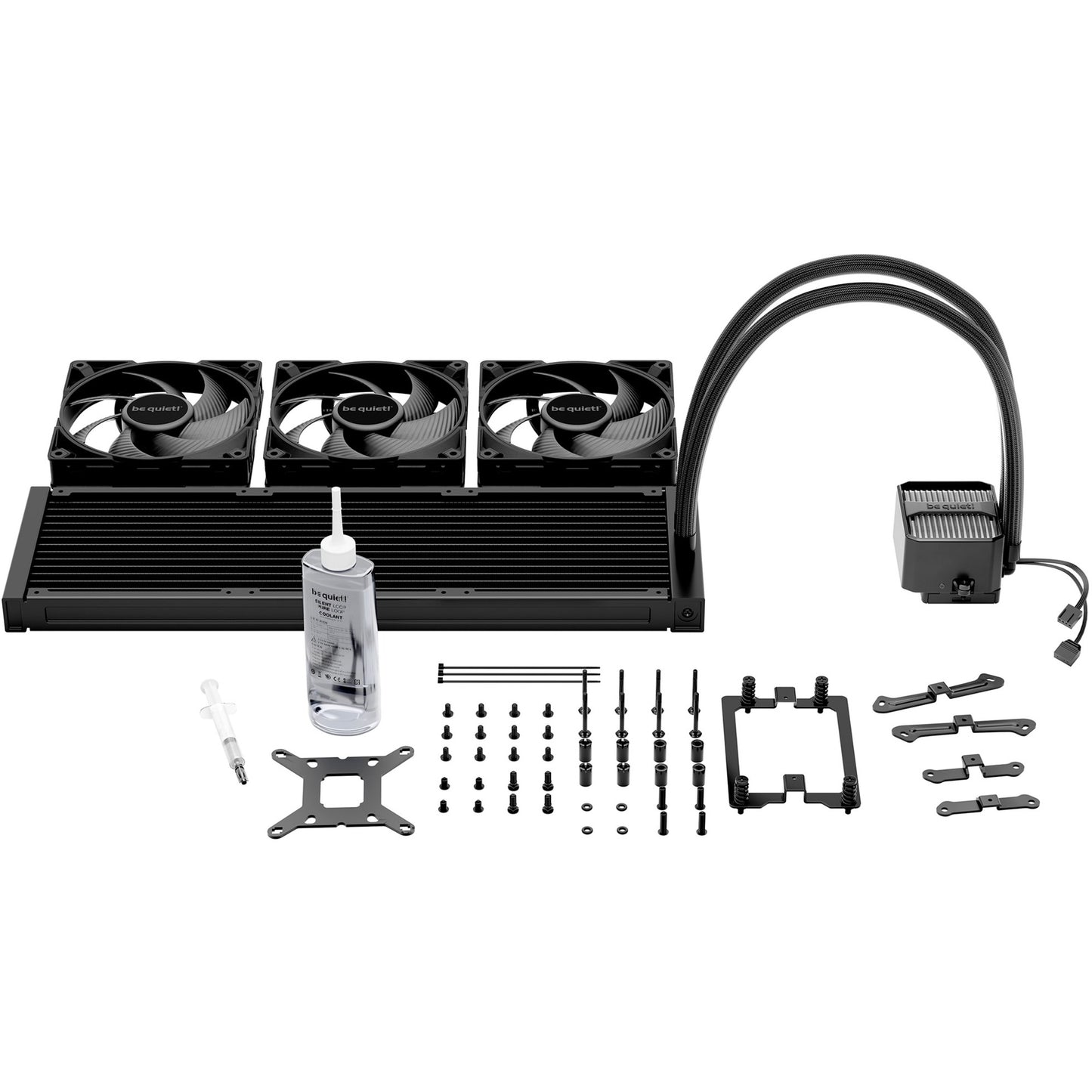 Be Quiet! silent loop 3 420 waterkoeling (zwart, 4-pin pwm)