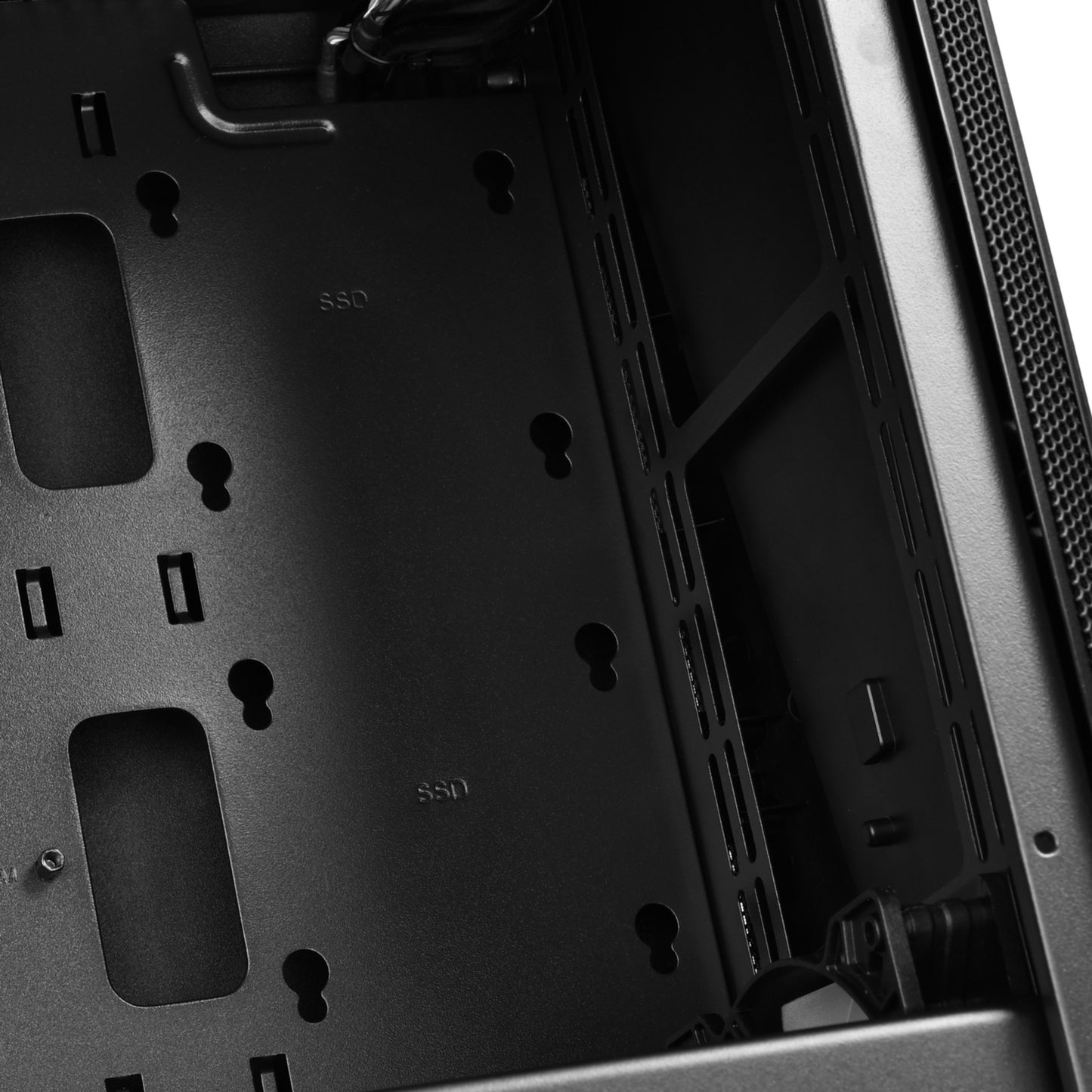 SilverStone sst-fav1mb-pro midi tower behuizing (zwart | 4x usb-a | rgb | window)