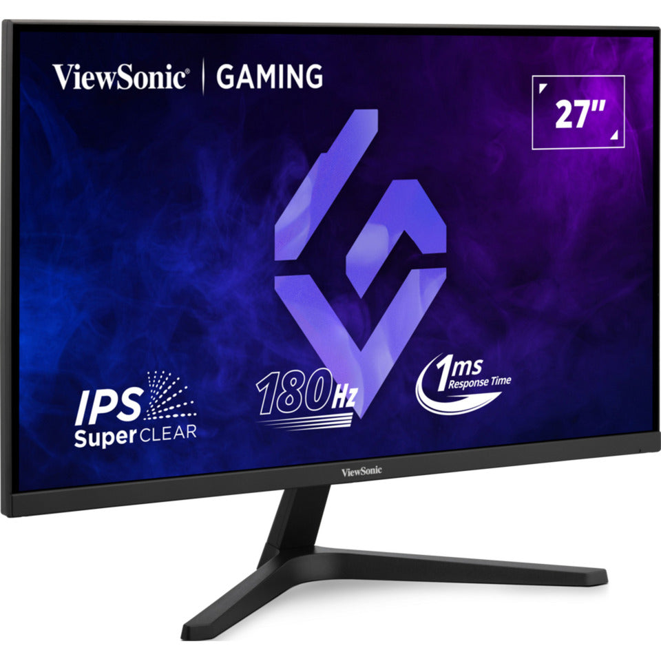 ViewSonic vx27g1-hd 180hz fhd gaming monitor 27 (zwart, 2x hdmi, 1x displayport, 180 hz)