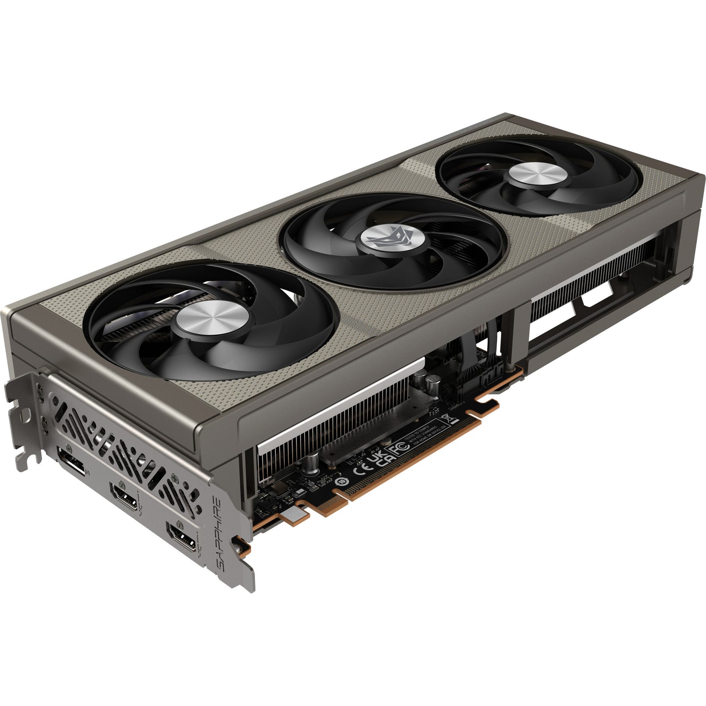 SAPPHIRE radeon rx 9060 xt nitro+ 16gb grafische kaart (1x displayport, 2x hdmi)