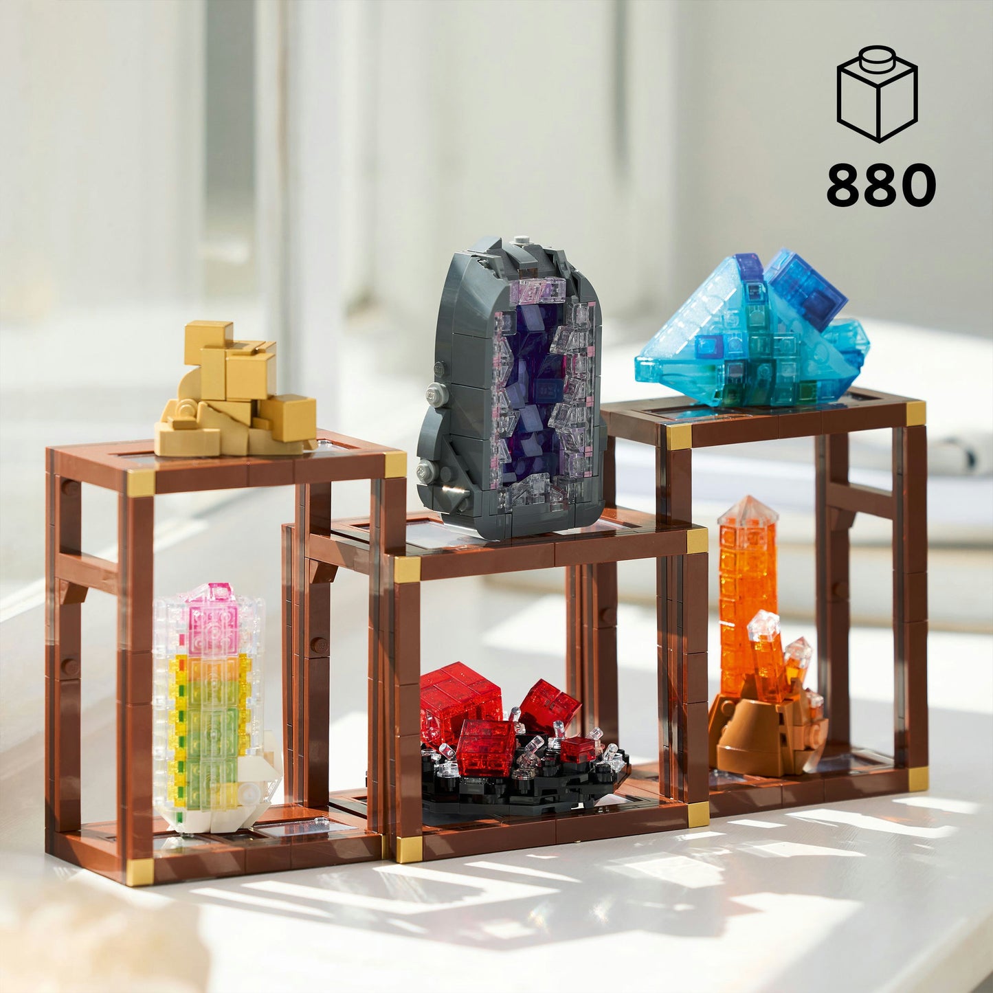 LEGO ideas 21362 mineral collection