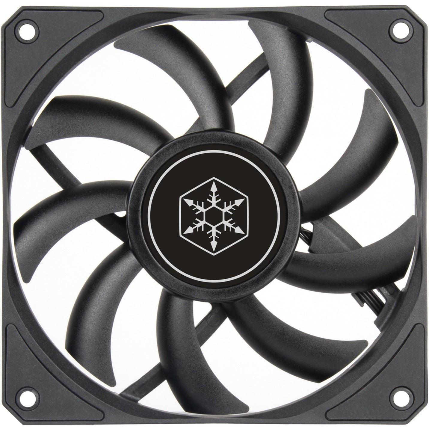 SilverStone air slimmer 120 case fan (zwart, 120 x 15 x 120 mm, pwm)