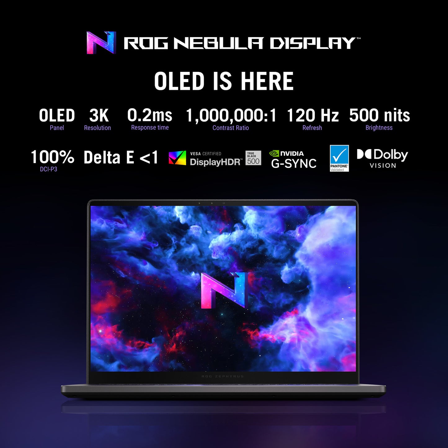 ASUS rog zephyrus g14 ga403up-qs005w 14 copilot+ gaming laptop (grijs | ryzen 9 270 | rtx 5070 | 32 gb | 1 tb ssd | oled)