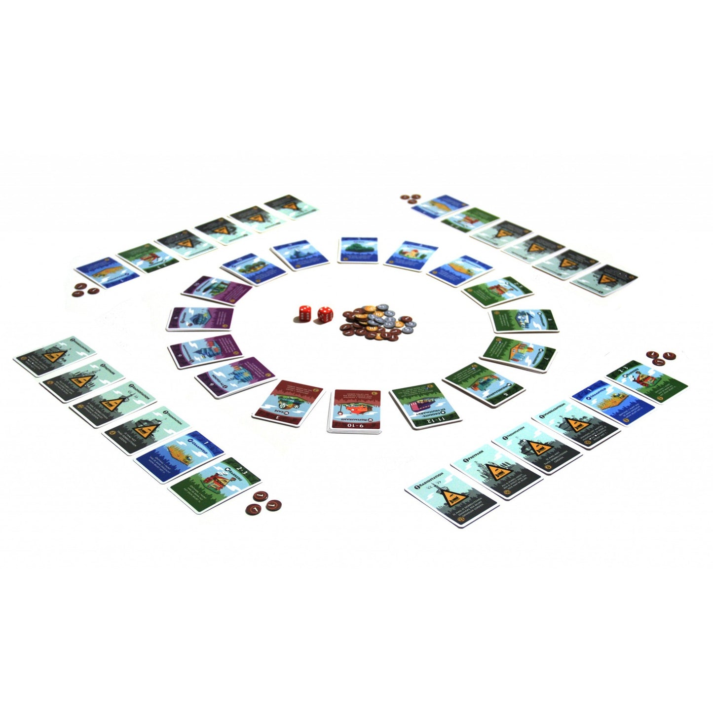 White Goblin Games machi koro dobbelspel (nederlands, 2 - 5 spelers, 40 minuten, vanaf 7 jaar)