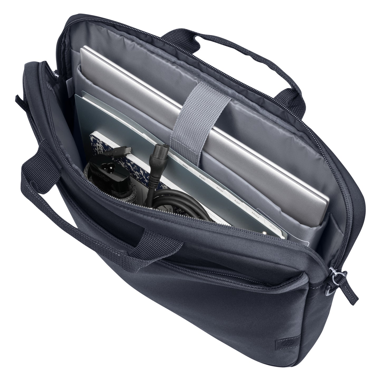 HP everyday 14-inch laptop briefcase laptoptas (donkergrijs)