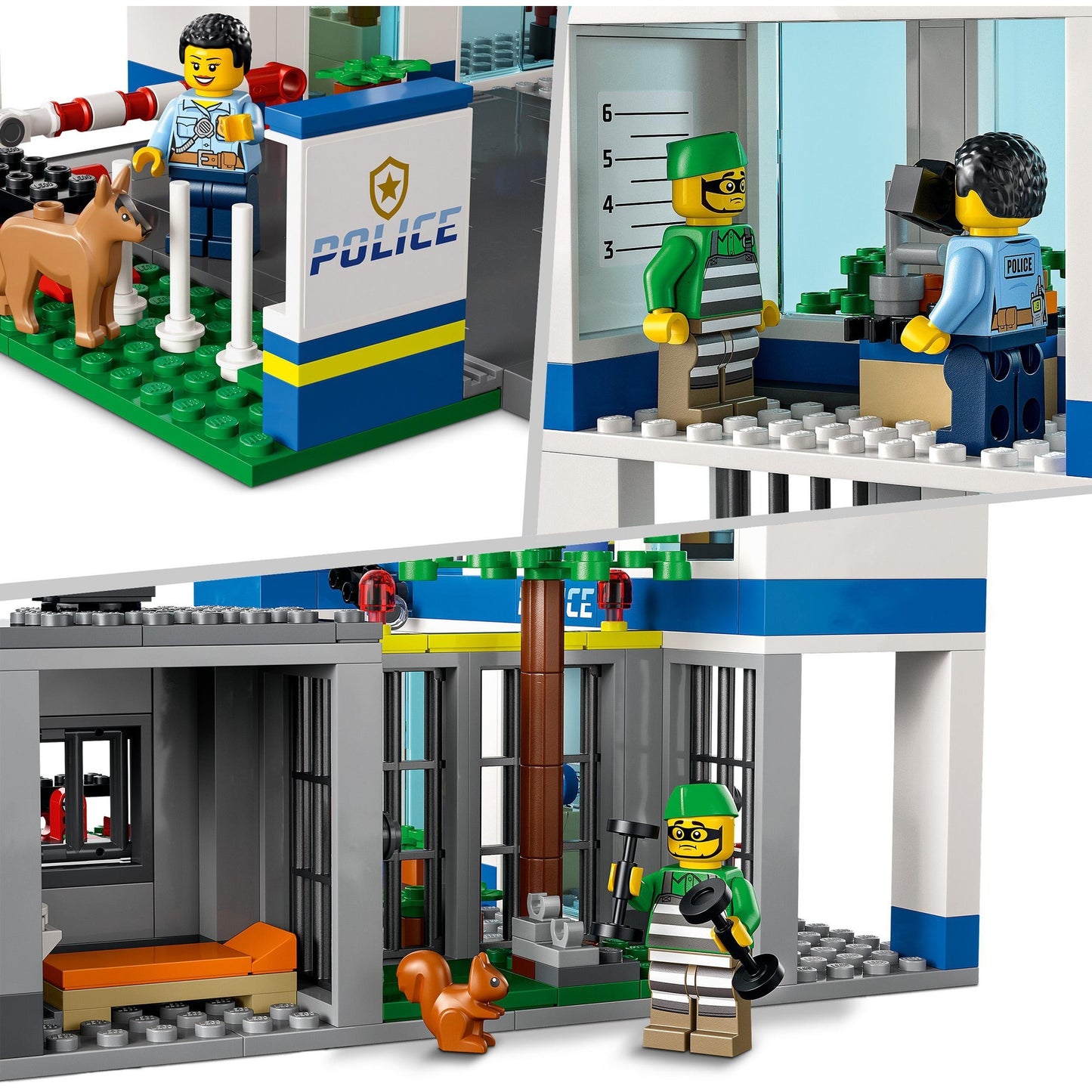 LEGO city - politiebureau constructiespeelgoed (60316)