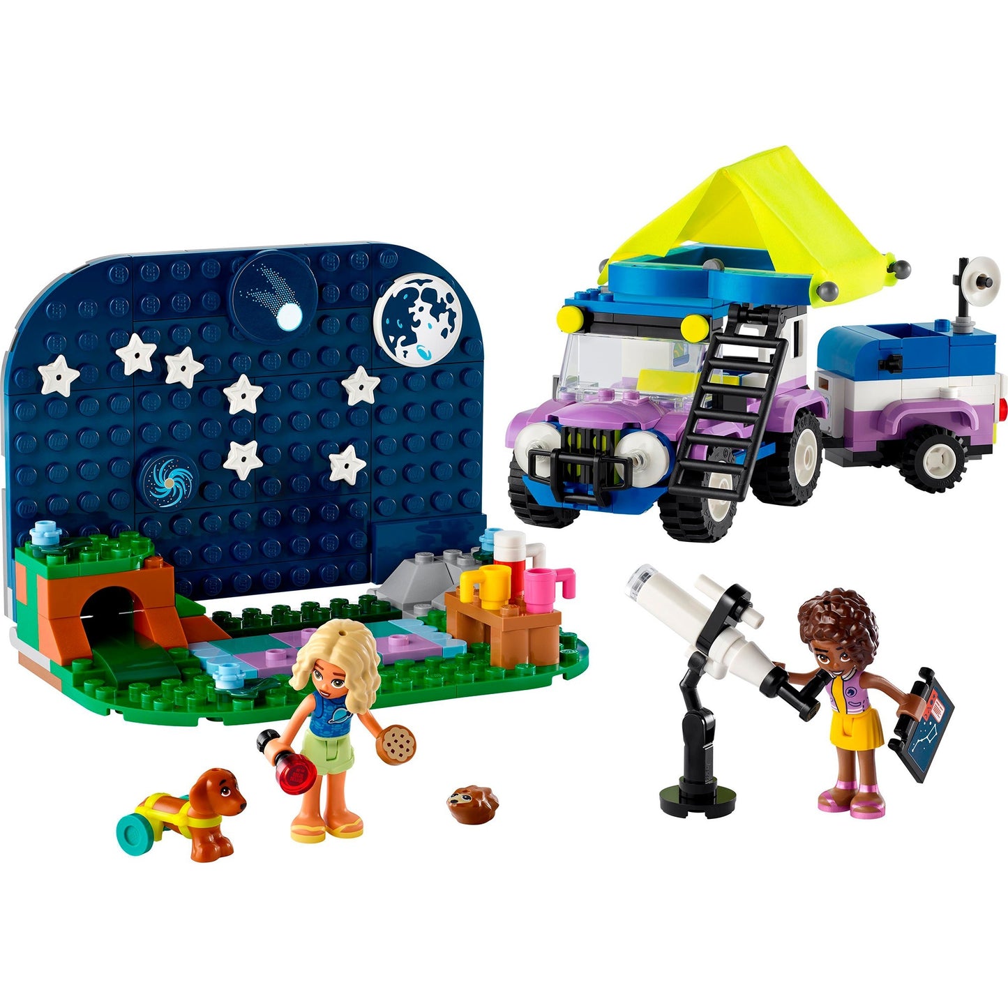 LEGO friends - astronomisch kampeervoertuig constructiespeelgoed (42603)