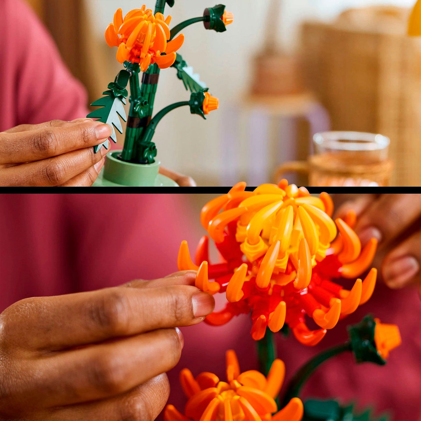LEGO icons 10368 chrysant