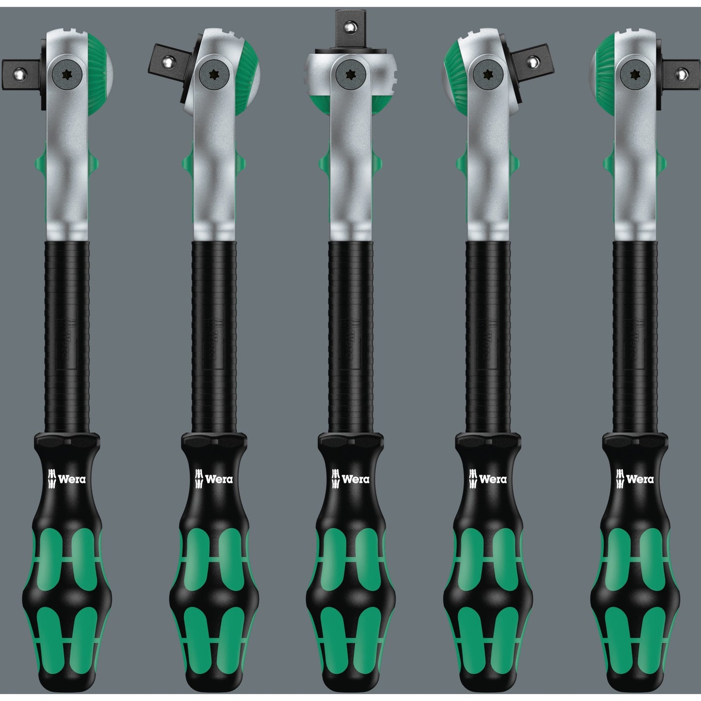 Wera 8100 sa 2 zyklop speed ratelset 1 4 gereedschapsset (zwart groen, 42-delig)