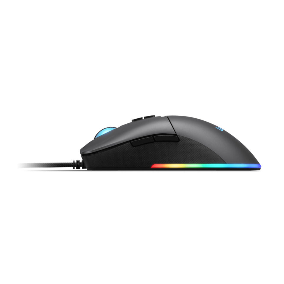 Lenovo m210 rgb-gamingmuis (zwart, 8000 dpi, rgb)