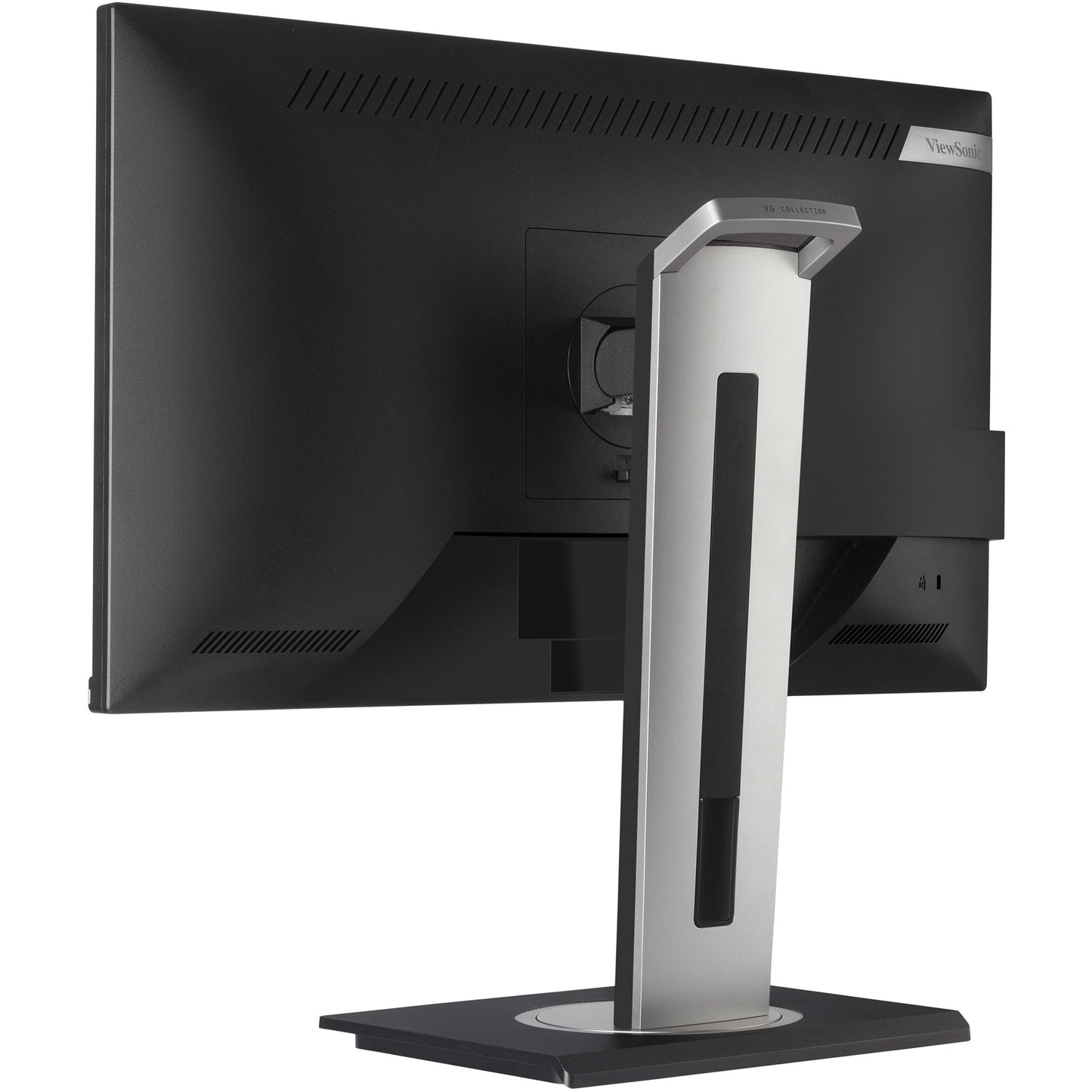 ViewSonic vg2448a-2 24 monitor (zwart (mat) zilver, 1x hdmi, 1x displayport, usb-c, usb-a, sound, 100hz)