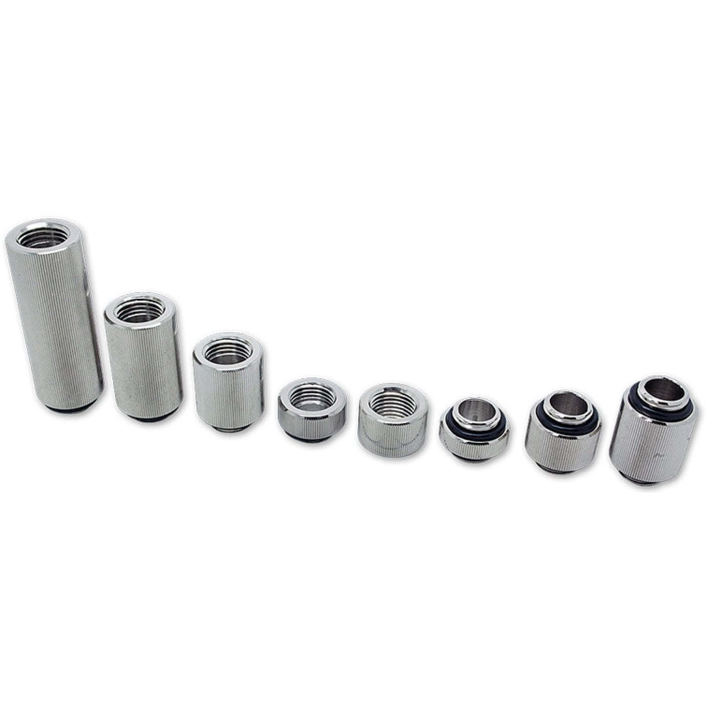 EKWB ek-af extender 50 mm m-f g1 4 - black nickel verbinding (zwart zilver)