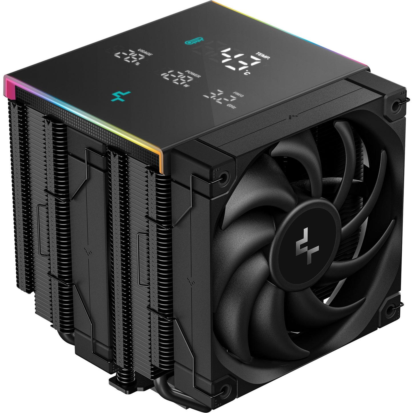 DeepCool ak620 digital pro rgb cpu-koeler (zwart)