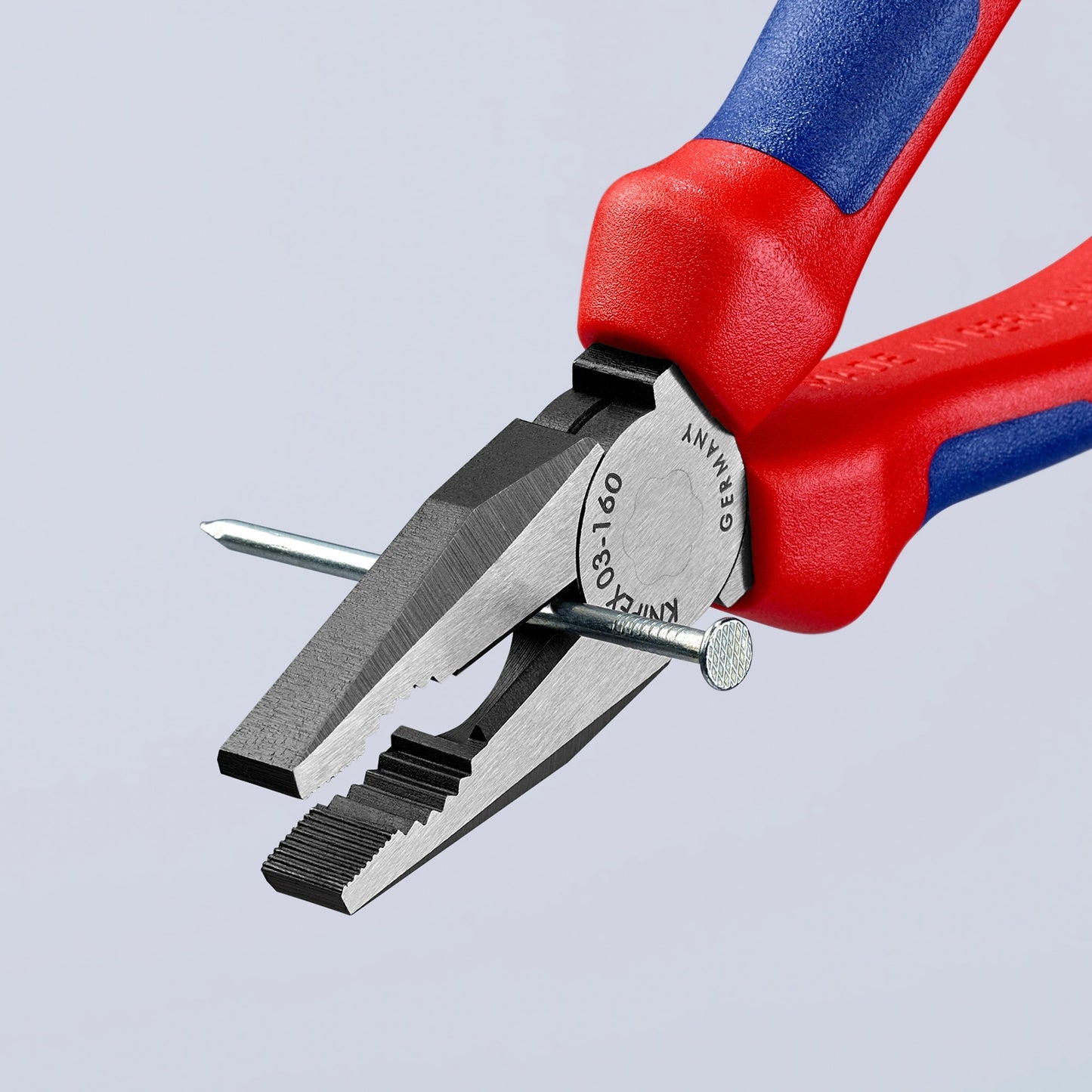 KNIPEX combinatietang 03 02 160 (blauw)