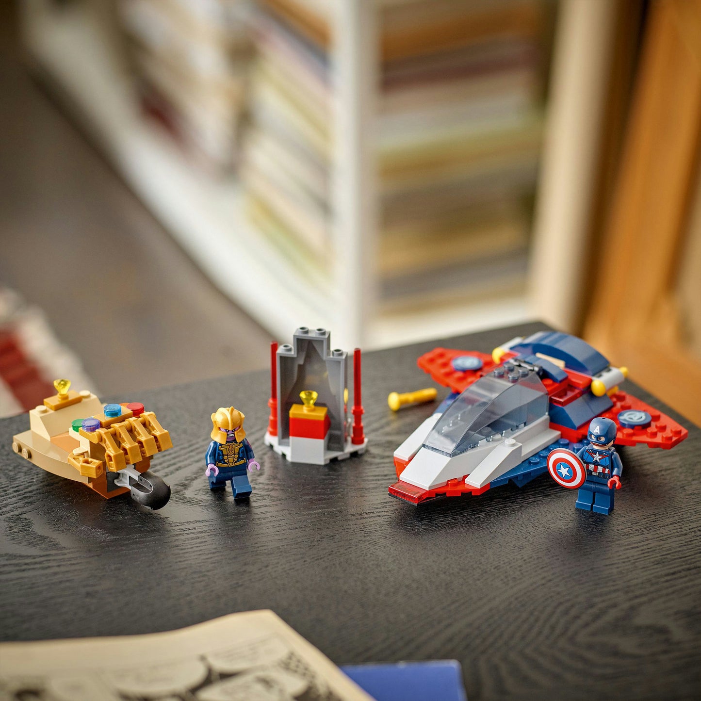 LEGO super heroes marvel 76319 captain america vs. thanos
