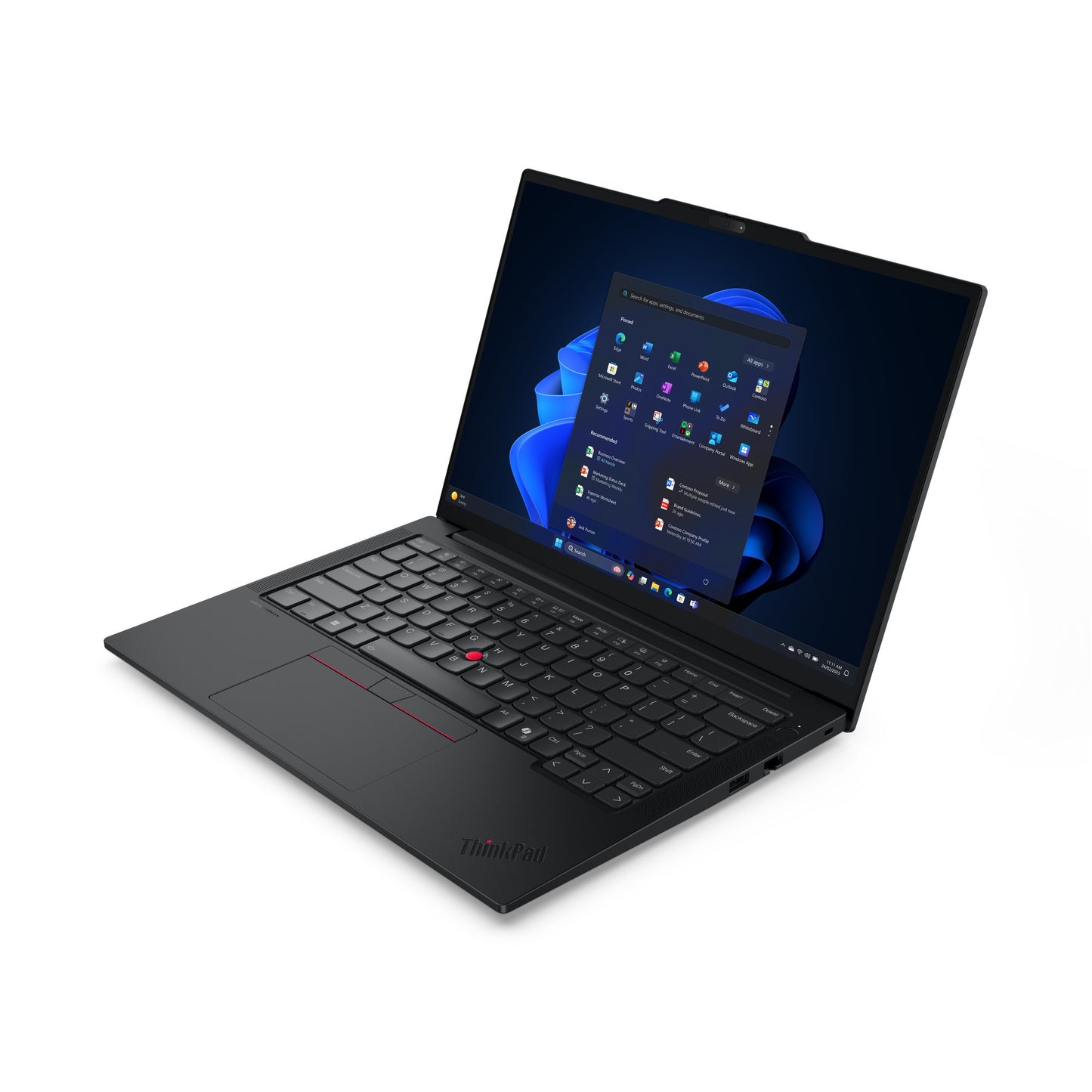 Lenovo thinkpad e14 gen 7 amd (21t0006qmh) 14 laptop (zwart | ryzen 7 250 | radeon 780m | 16 gb | 512 gb ssd)