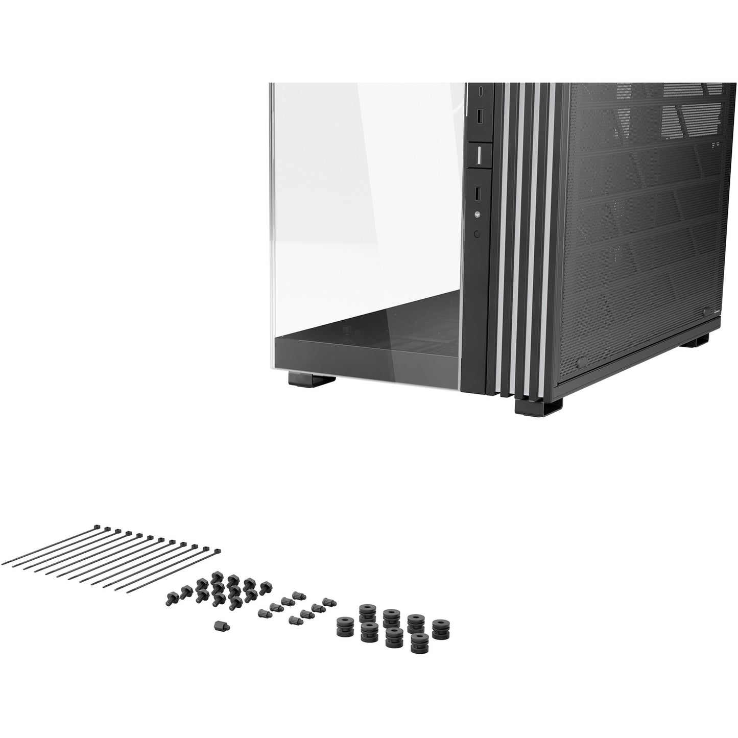 Be Quiet! light base 900 dx big tower behuizing (zwart | 2x usb-a | 1x usb-c | rgb | window)