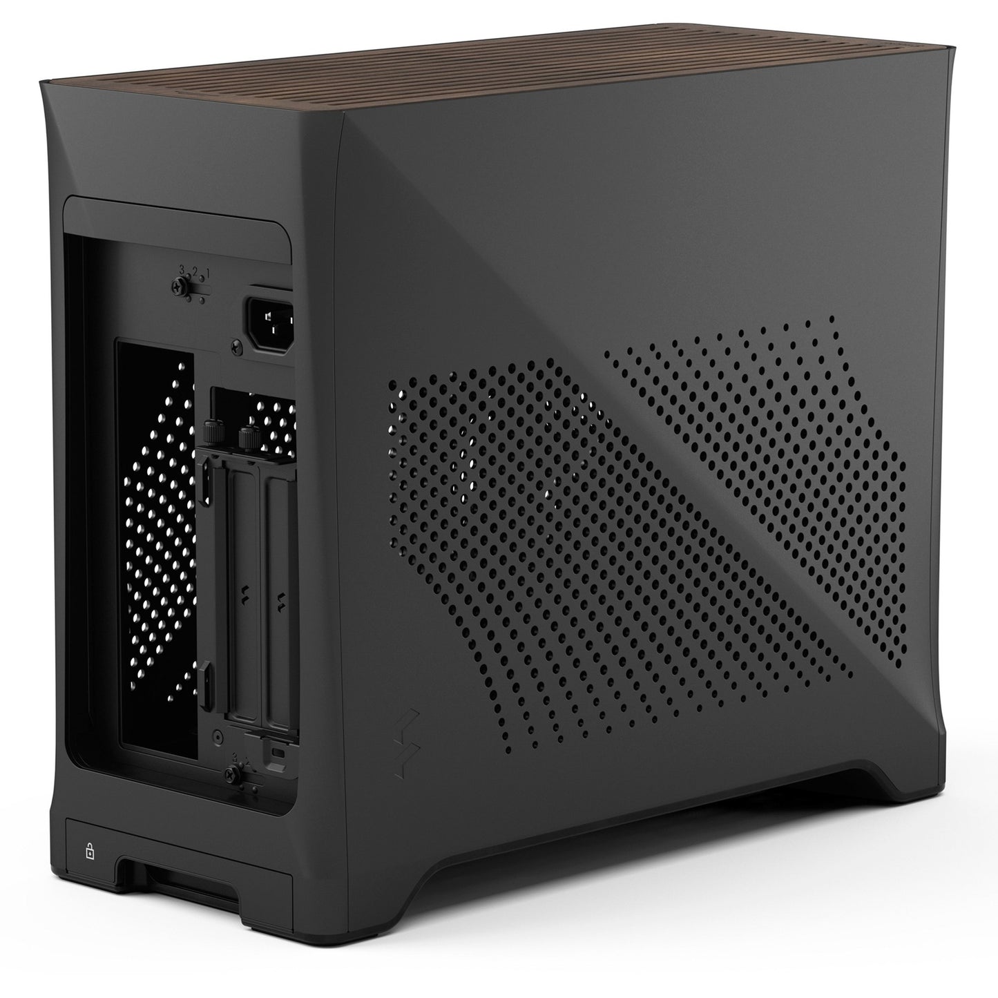 Fractal Design era 2 charcoal mini tower behuizing (donkergrijs | 2x usb-a | 1x usb-c)