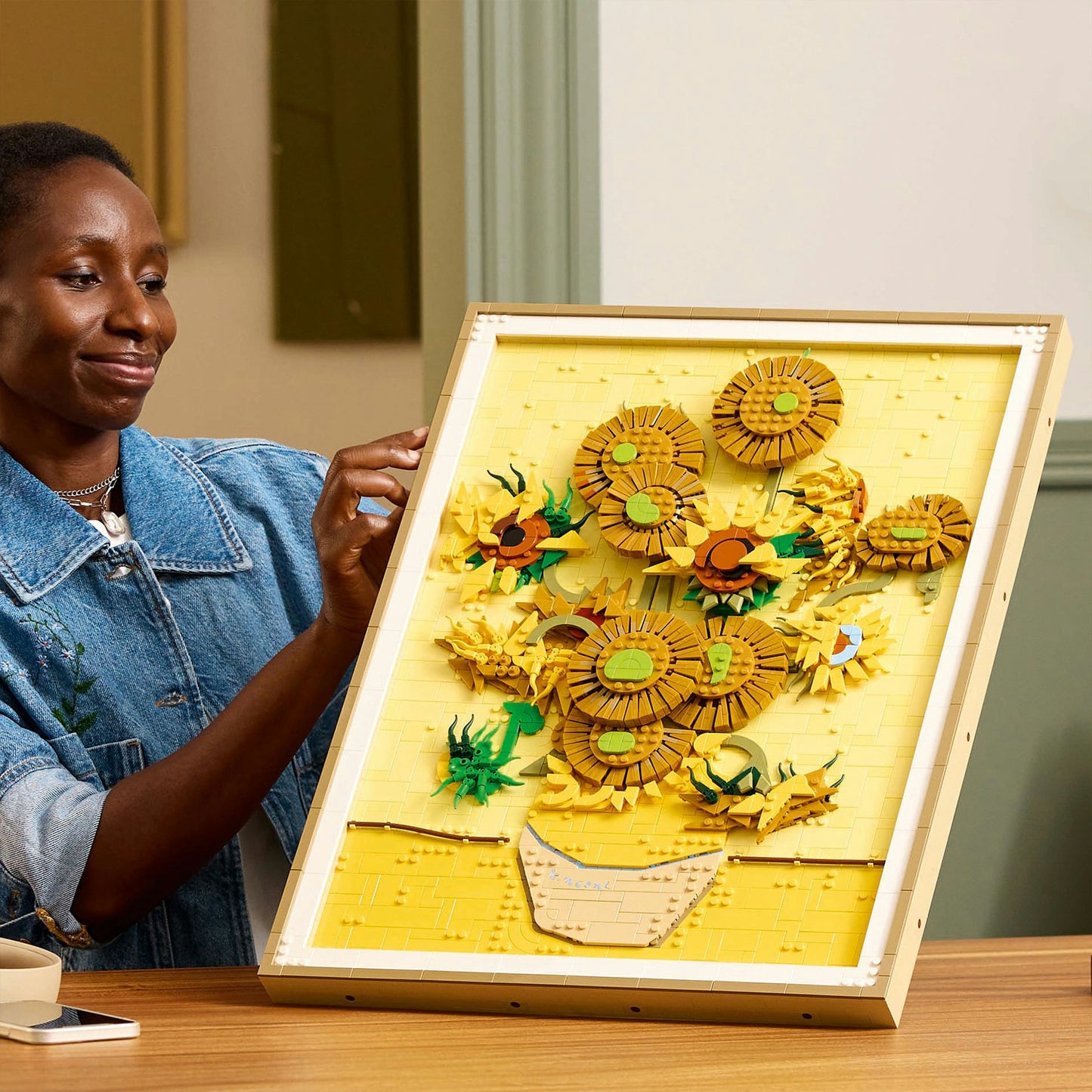 LEGO art - vincent van gogh - zonnebloemen constructiespeelgoed (31215)