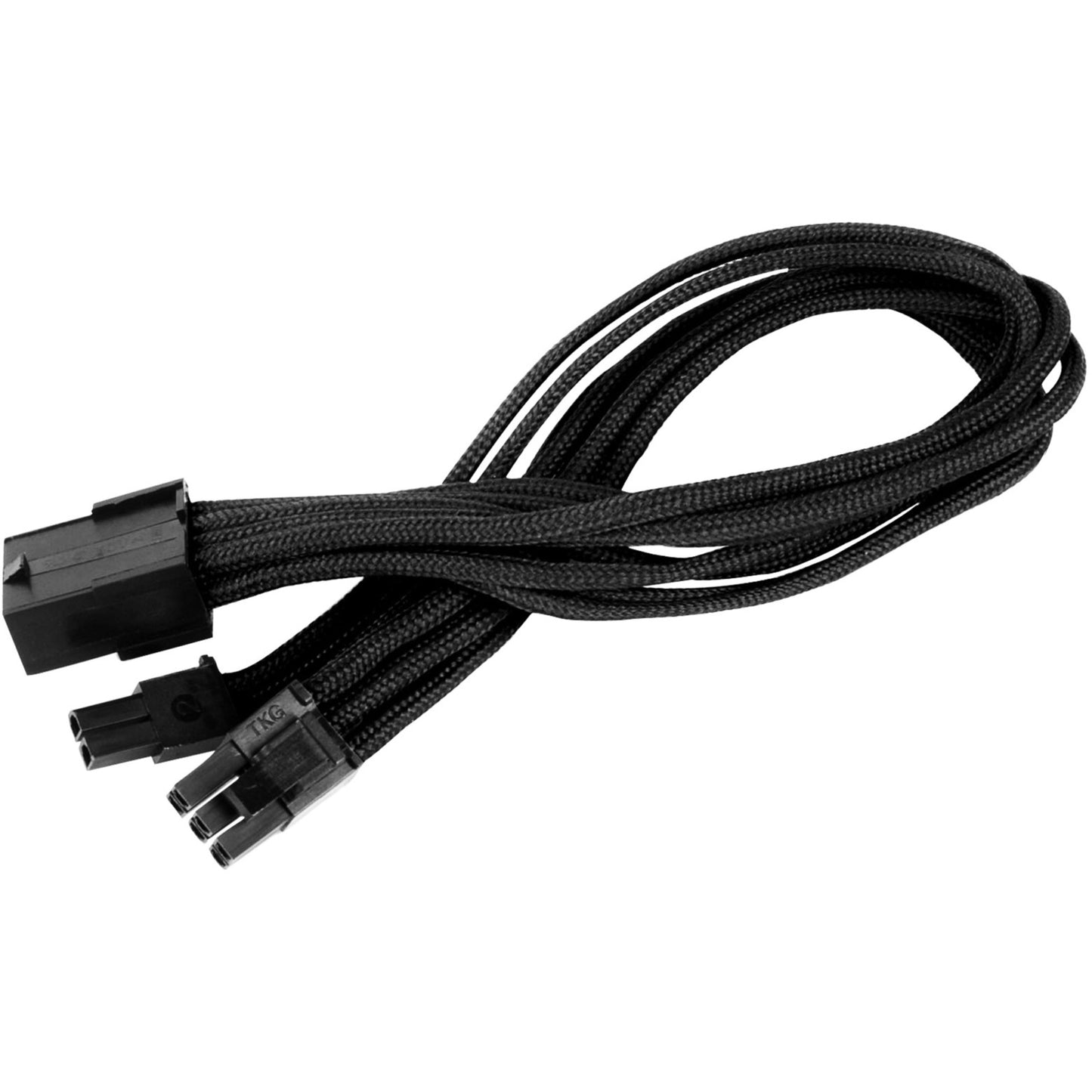 SilverStone verlengkabel sst-pp07-pcib (zwart, 25 centimeter, pp07-pcib)