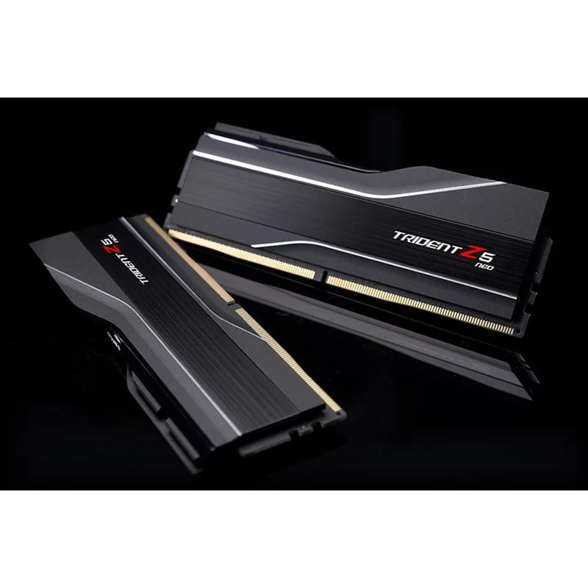 G.Skill trident z5 neo 64 gb ddr5-6000 (2x 32 gb) werkgeheugen (zwart, f5-6000j3238g32gx2-tz5n, expo)