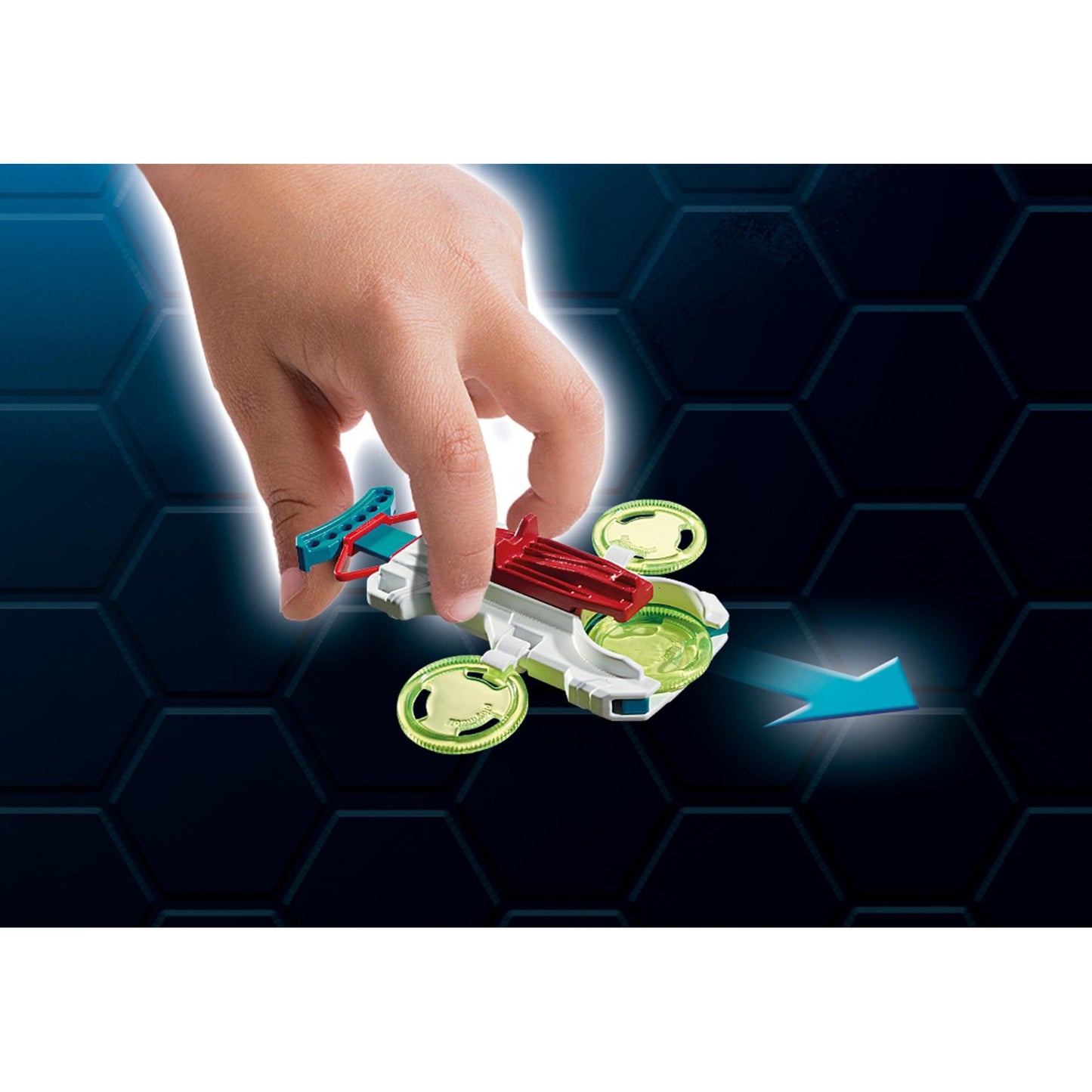 PLAYMOBIL super 4 - fulgurix met gene constructiespeelgoed (9002)
