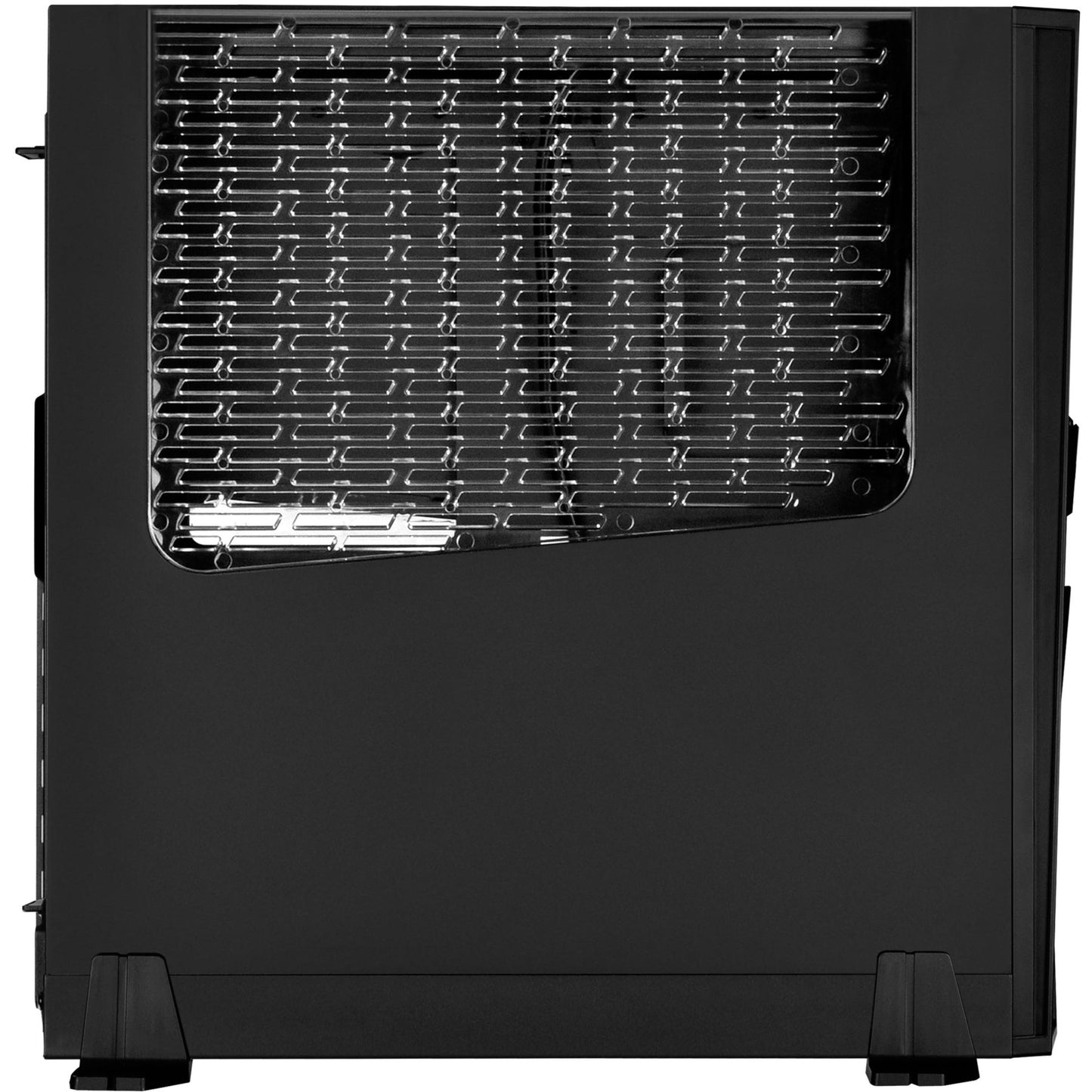 SilverStone sst-rvz02b-w window-kit desktop behuizing (zwart | 2x usb-a | window)