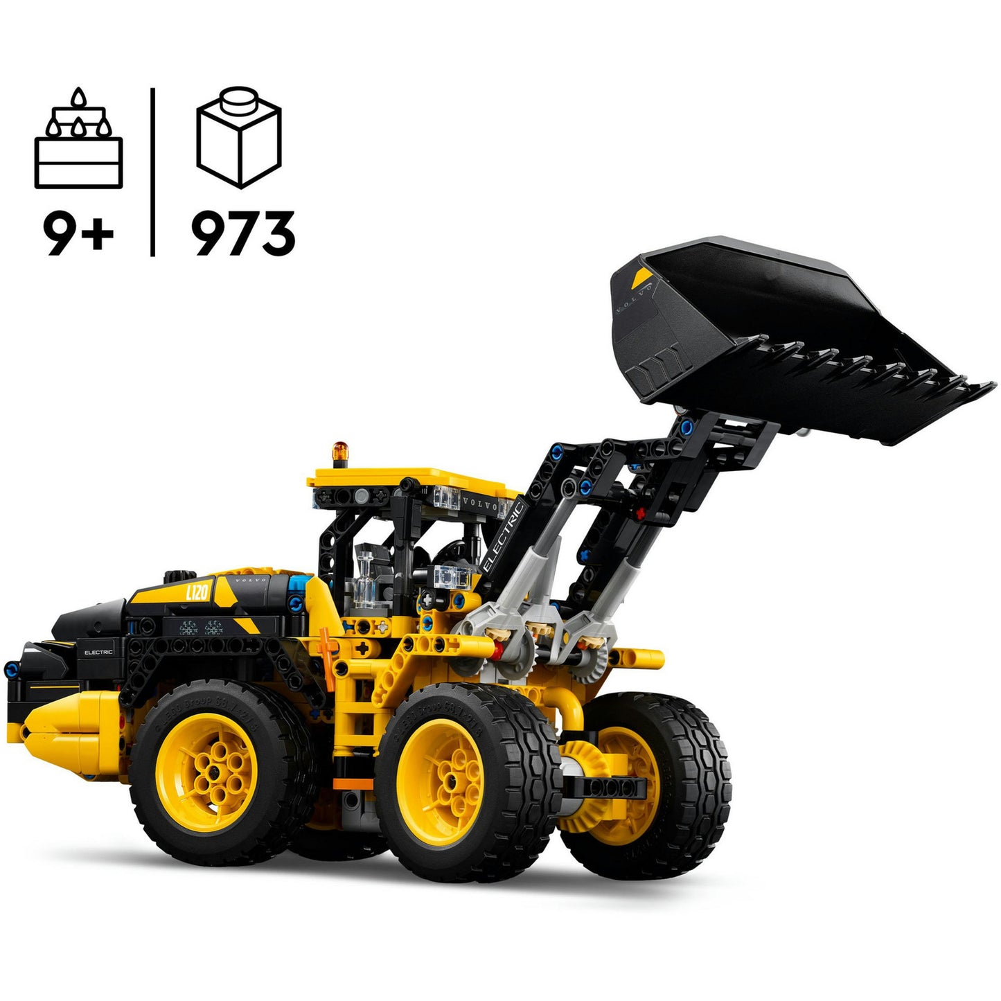 LEGO technic 42209 volvo l120 electric wiellader