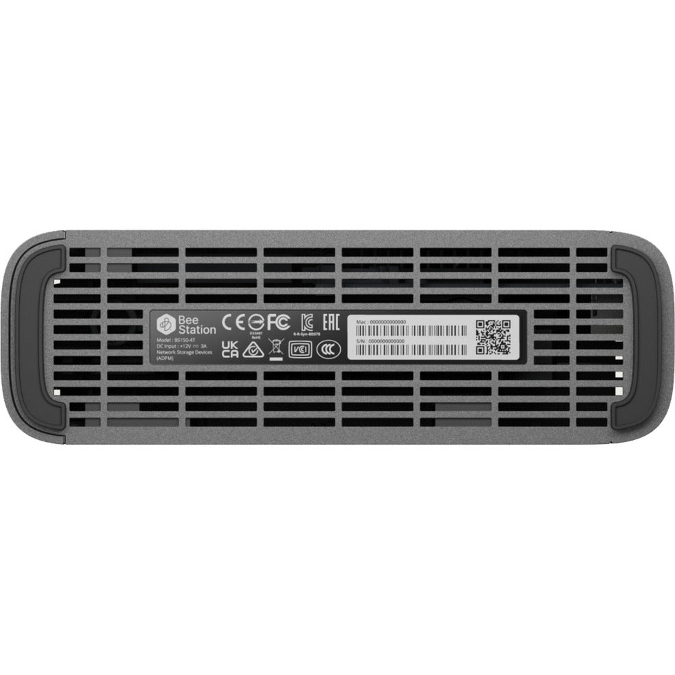 Synology beestation plus - 8 tb nas (antraciet, lan, usb-c)