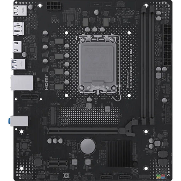 MAXSUN ms-challenger h810m-r socket 1851 moederbord (zwart, gb-lan, sound, µatx)