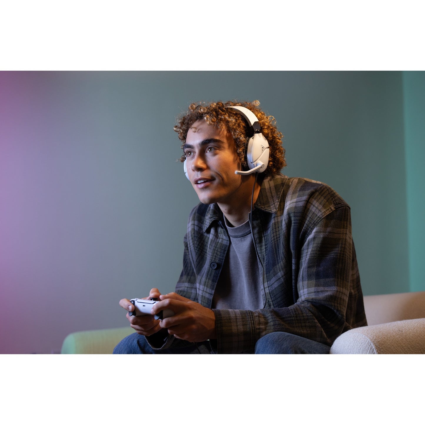 Turtle Beach ear force recon 70p white (2024) over-ear gaming headset (wit, ps4, ps5, xbox series x|s, xbox one, switch, pc, mobile)