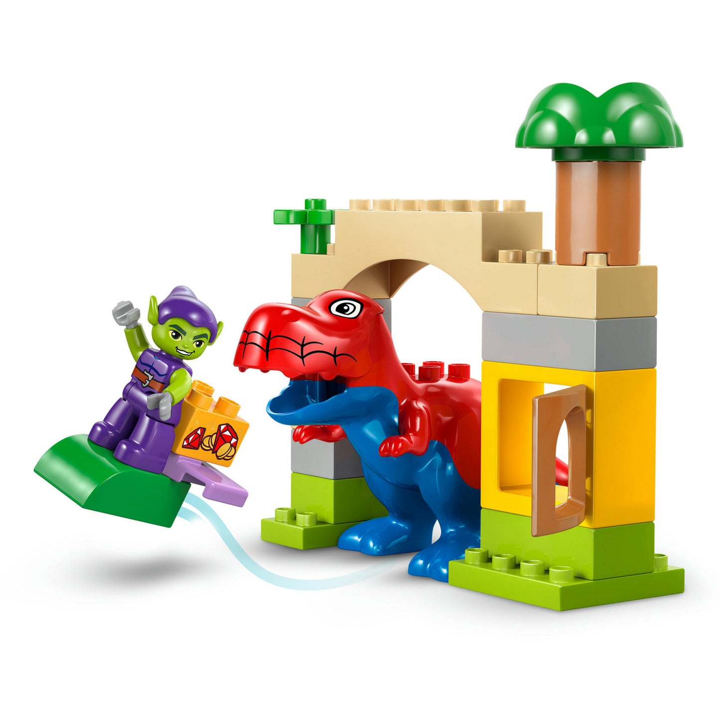 LEGO duplo 10463 dinosaurus spidey-rex vs. green goblin