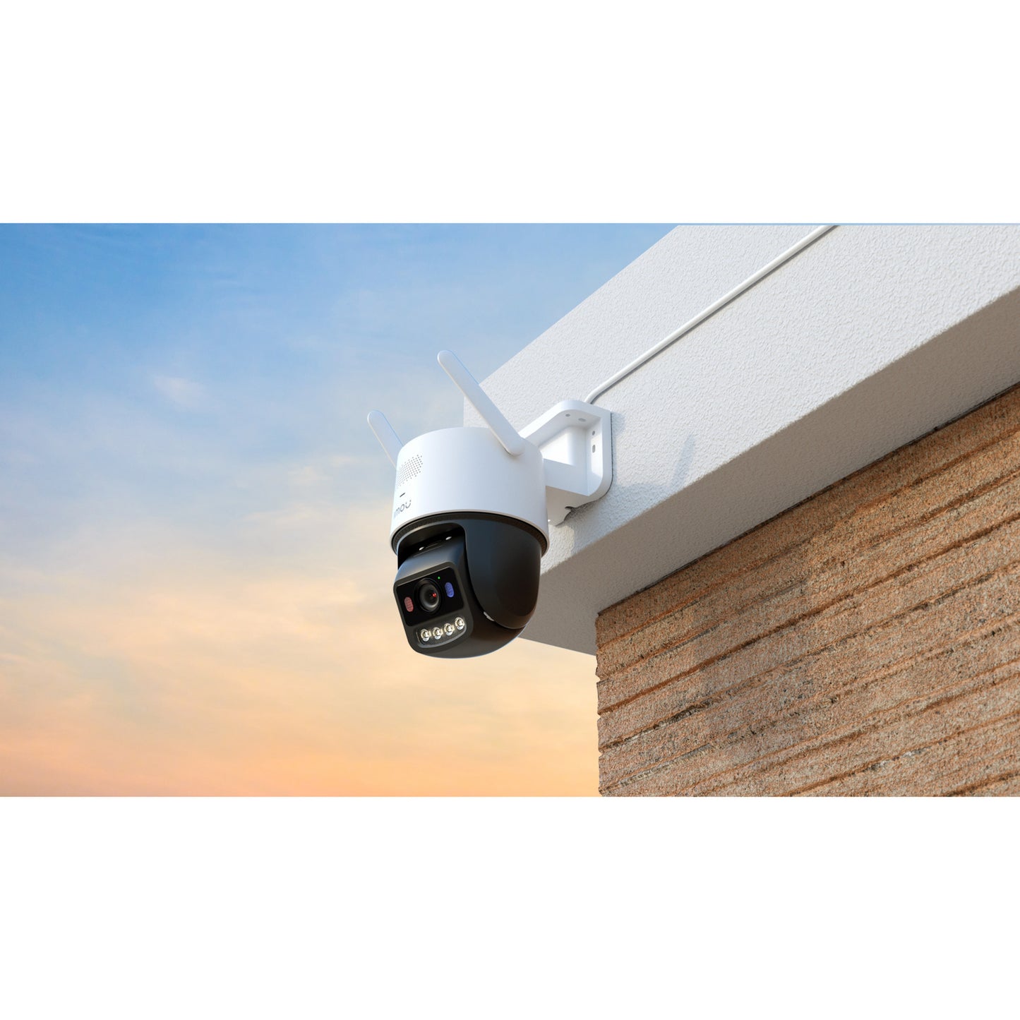 Imou Titan Pro 6MP beveiligingscamera (Wit, 6 MP (3200x1800), PoE, Wifi 6)