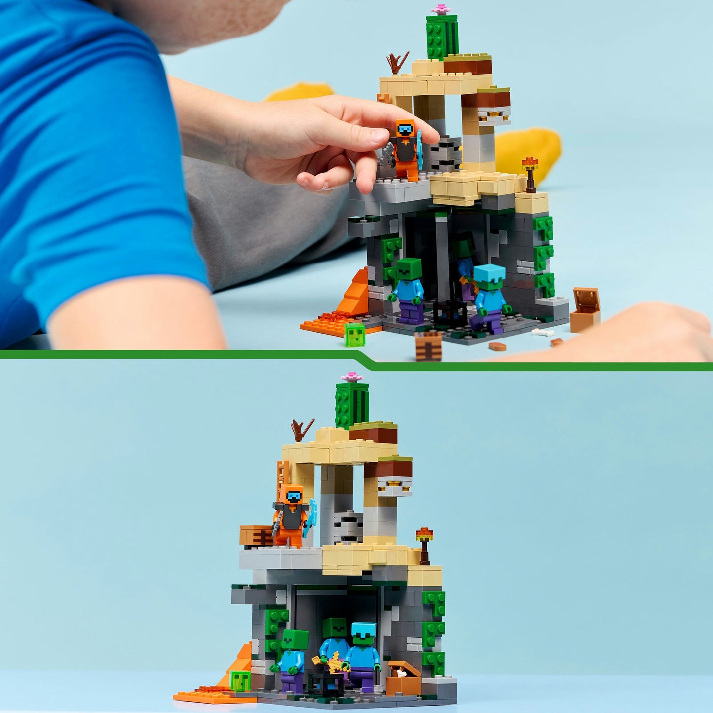 LEGO minecraft 21587 zombiekerker
