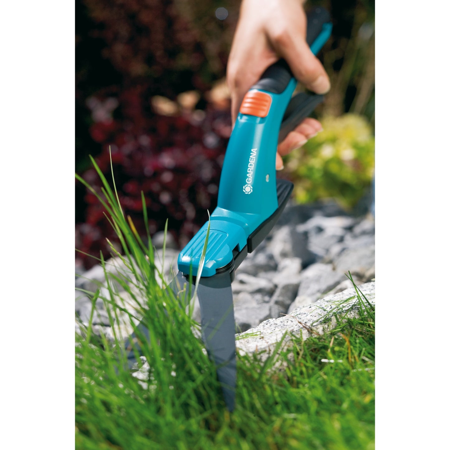 GARDENA comfort grasschaar (turquoise zwart, 8733-20)