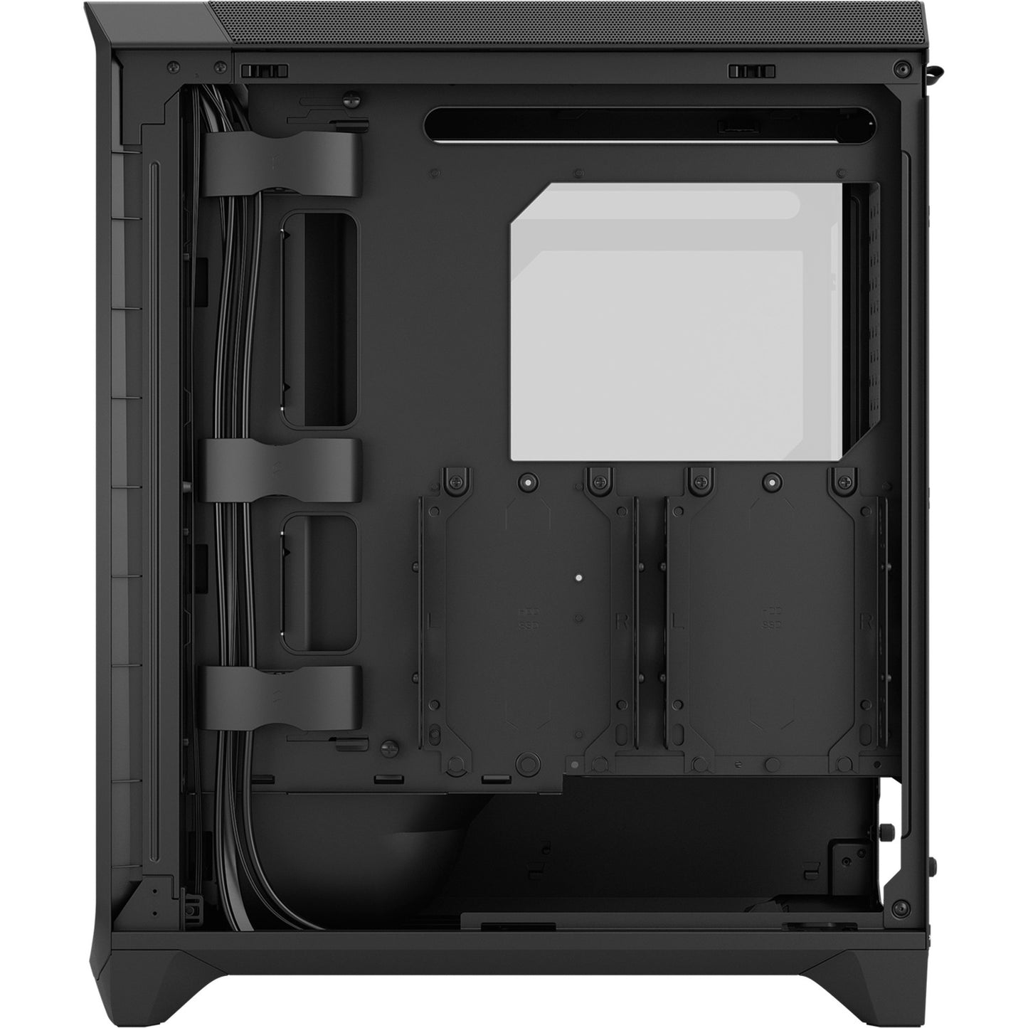 Fractal Design meshify 3 midi tower behuizing (zwart | 2x usb-a | 1x usb-c | tempered glass)