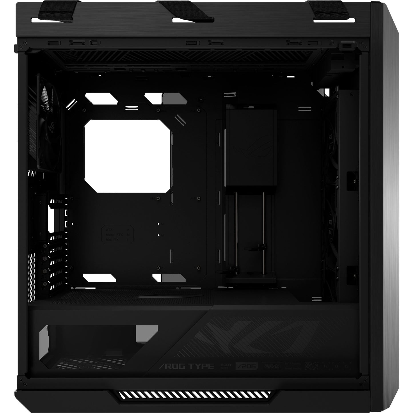 ASUS rog strix helios ii gx601s midi tower behuizing (zwart | 4x usb-a | 2x usb-c | rgb | tempered glass)