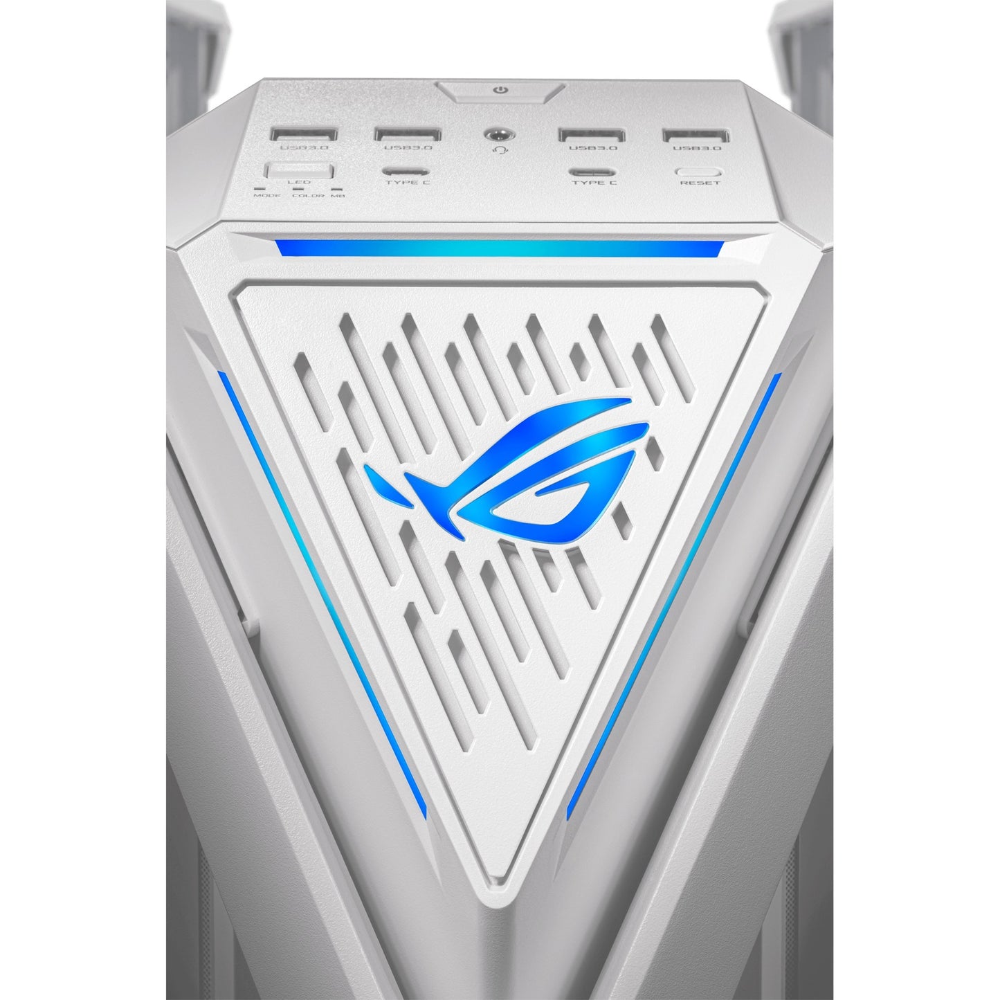 ASUS rog hyperion gr701 big tower behuizing (wit | 4x usb-a | 2x usb-c | rgb | tempered glass)