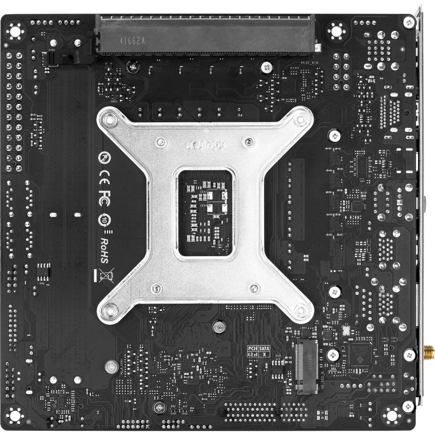 MAXSUN ms-terminator b760bkb d5 wifi socket 1700 moederbord (zwart, raid, 2.5 gb-lan, wlan, bt, sound, µatx)