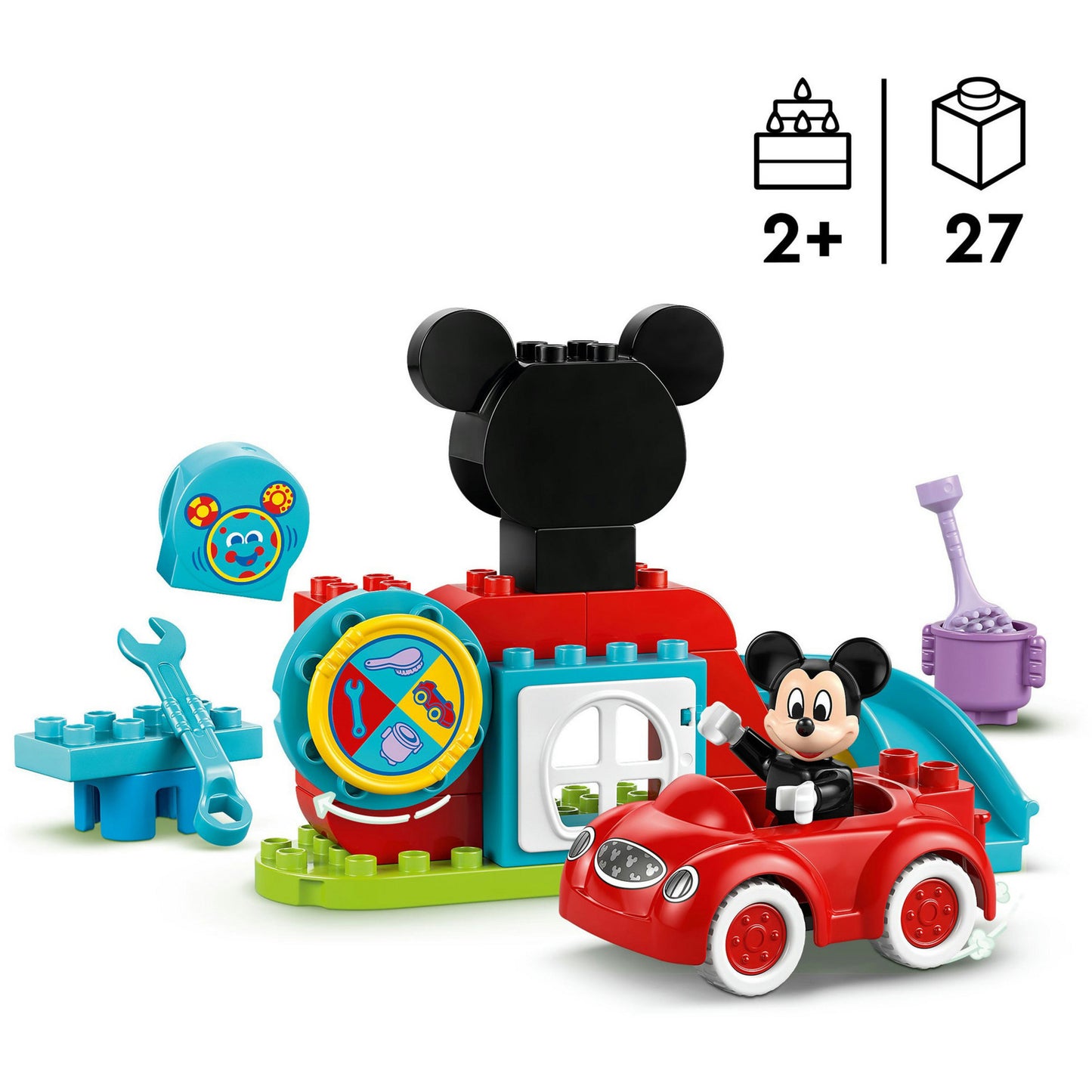 LEGO duplo 10454 disney mickey mouse clubhuis en auto