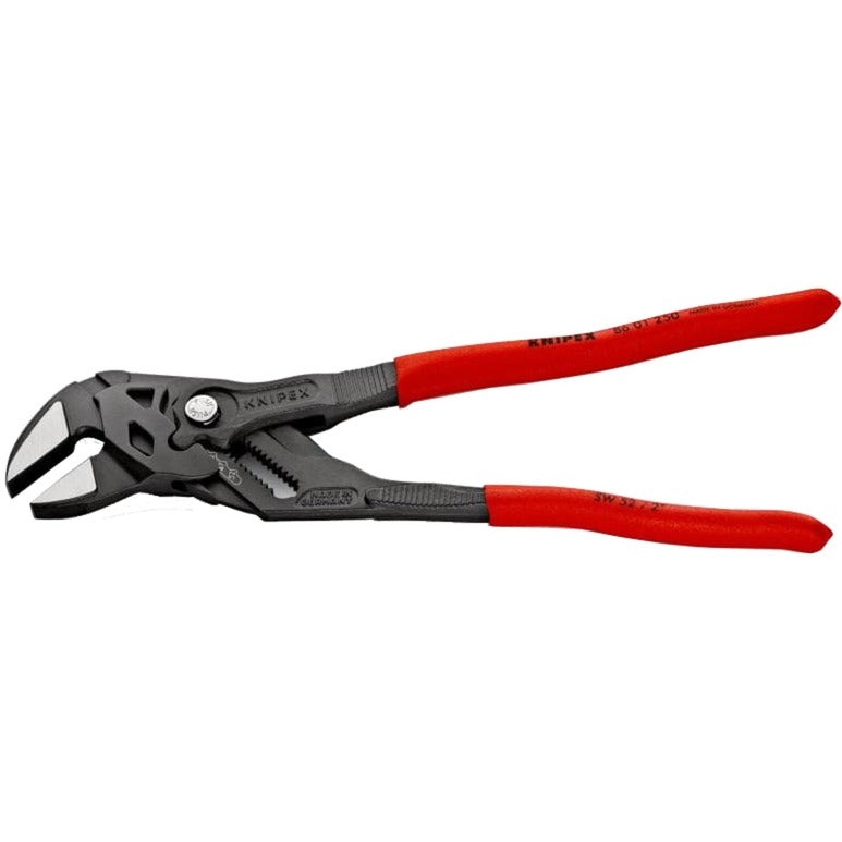 KNIPEX sleuteltang 86 01 250 (rood, lengte 250m, 19-standen instelbaar)