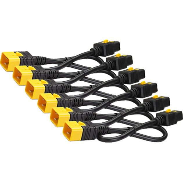 APC stroomkabel kit c19 - c20 iec (zwart, 6x 1,8 meter, 6 stuks, ap8716s)
