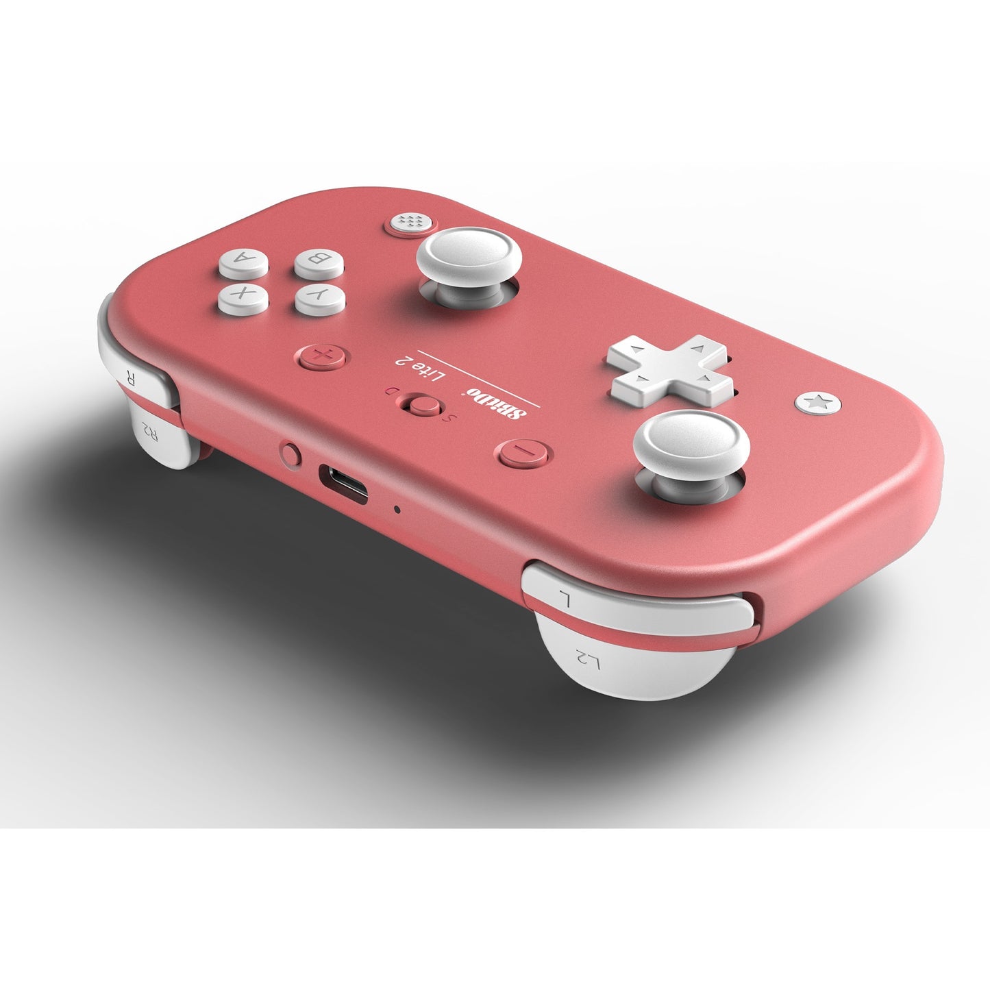 8BitDo lite 2 pink gamepad (pink, android, switch, raspberry pi)