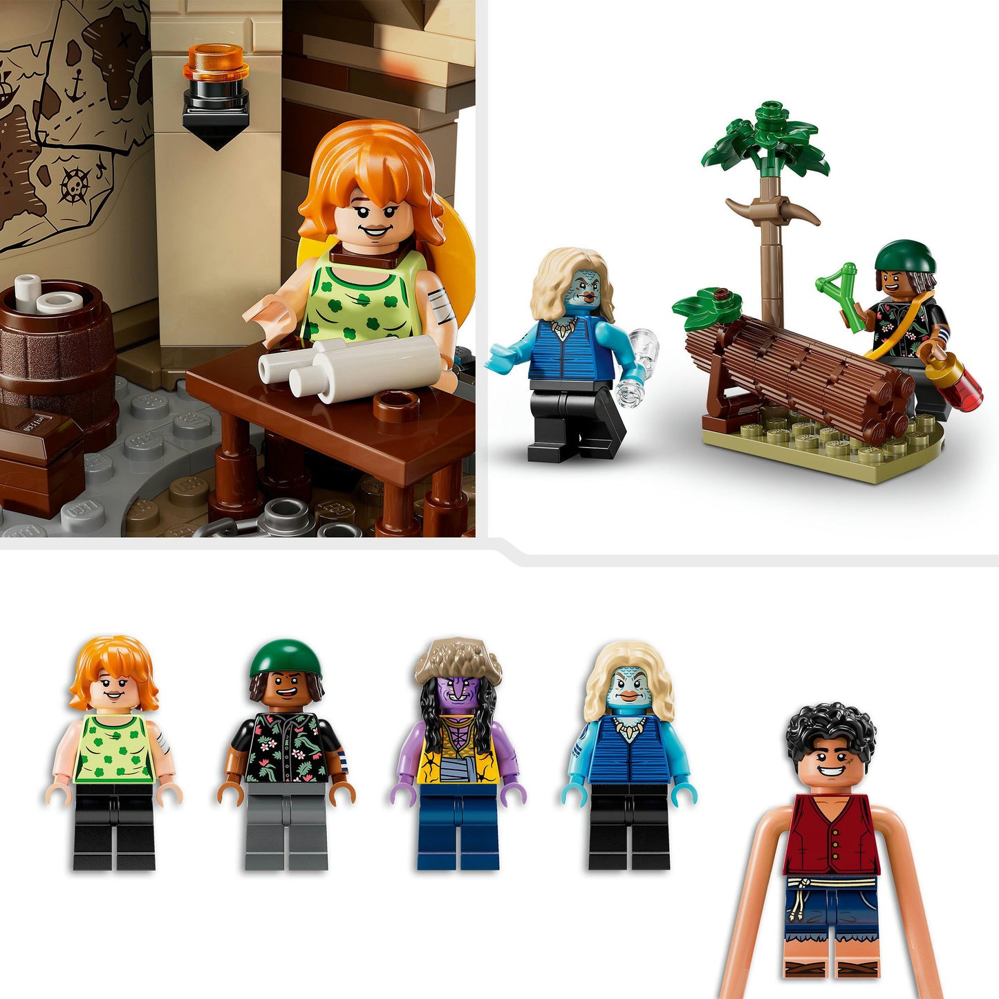 LEGO one piece 75638 de strijd bij arlong park
