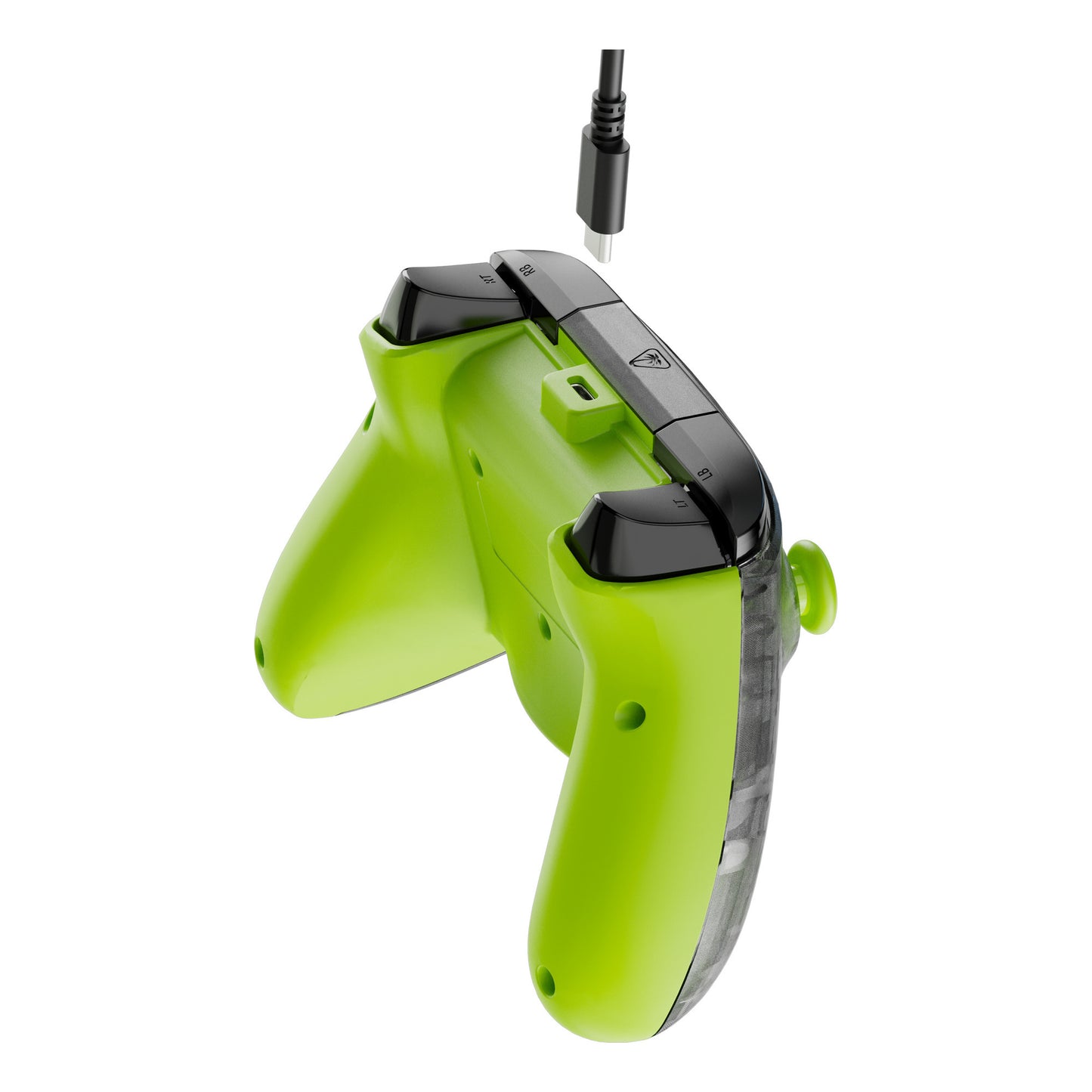 Turtle Beach rematch core bedrade controller (zwart geel, xbox serie x|s, xbox one, pc)