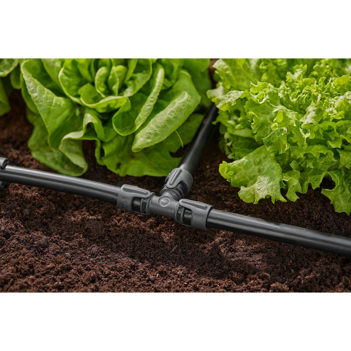 GARDENA t-stuk 13 mm (1 2 ) verbinding (donkergrijs, 2 stuks)