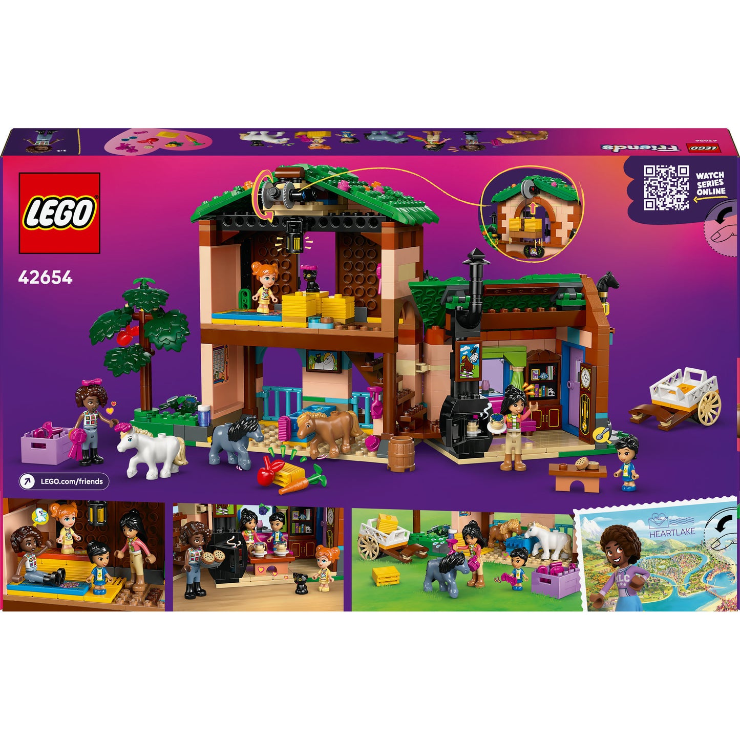 LEGO friends 42654 ponyboerderij en stal