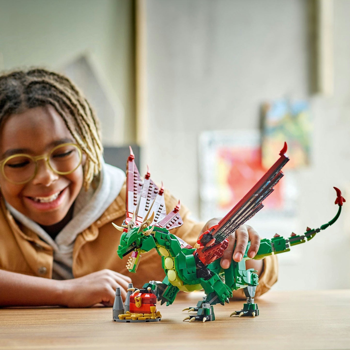 LEGO creator 31161 middeleeuwse draak